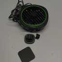 VIVOSUN AeroWave D4, 4 Grow Tent Clip Fan with Detachable Hook, 3-Speed Strong & Quiet Airflow, Adjustable Airflow Angle for Hydroponics, Circulation & Cooling, Black, 1-Pack