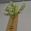 1 Pack Artificial Heather Bush For Floral Arrangements & Decor - Cream