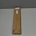 TYRON 2 Pack Screwed Sash Curtain Rod Adjustable 30-40 Inch, 3/8 In. Diameter, French Door Curtain Rods (Nickel)