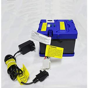 SHARIVVY 24 Volt and Charger for Kids Powered Ride On for Action Wheels for Motion Trendz Mega Tredz for Yamaha Grizzly for Monster Jam for Grave Digger for Thunder Tank Halo Warthog