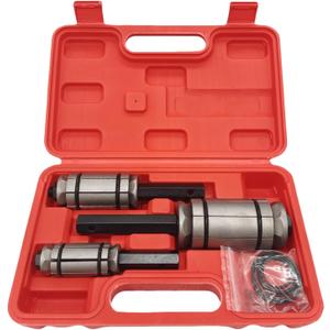 1/18'' to 3-1/2'' Exhaust Pipe Expander Tool, Tail Pipe Spreader Kit Compatible with Most Vehicles and Trucks