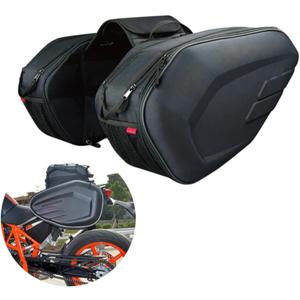 Strong Structure Motorcycle Saddle Bag Tail Bag for Motorcycles and Easy Installati