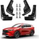 Mud Flaps for Mazda CX-5 2026-2022, No Drill Splash Guards 4PCS, Heavy Duty Front Rear Mudguards, All Weather Car Accessories, Bolt-On Fender Flares