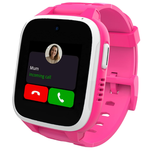 SOS Function, GPS Location, Camera and Pedometer – (Subscription Required) (Pink)