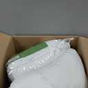 Ultra Soft Queen Size Mattress Topper - Viscose Made from Bamboo Pillow Top Mattress Pad for Back Pain Relief - Naturally Cooling for Hot Sleepers, Green