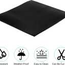 PATIKIL Shock Absorbing Mat, 1 Pcs Rubber Anti Vibration Pads 20" x 20" x 0.16" for HAVC Washing Dryer Air Conditioner Garage Floors Car, Black