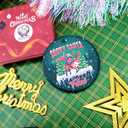 2 x 2025 Christmas Ornament  Sorry Santa I Have Been Feral Funny Naughty Holiday Ornament Gift, Xmas Tree Decoration Gift