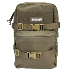 EXCELLENT ELITE SPANKER Tactical MOLLE Hydration Backpack Water Bladder Carrier Pack for Tactical Vest Backpack Plate Carrier, Ranger Green-Nylon