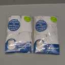 Unisex Baby Toddler 8 Pack Waterproof Diaper Cover (2T, White)
