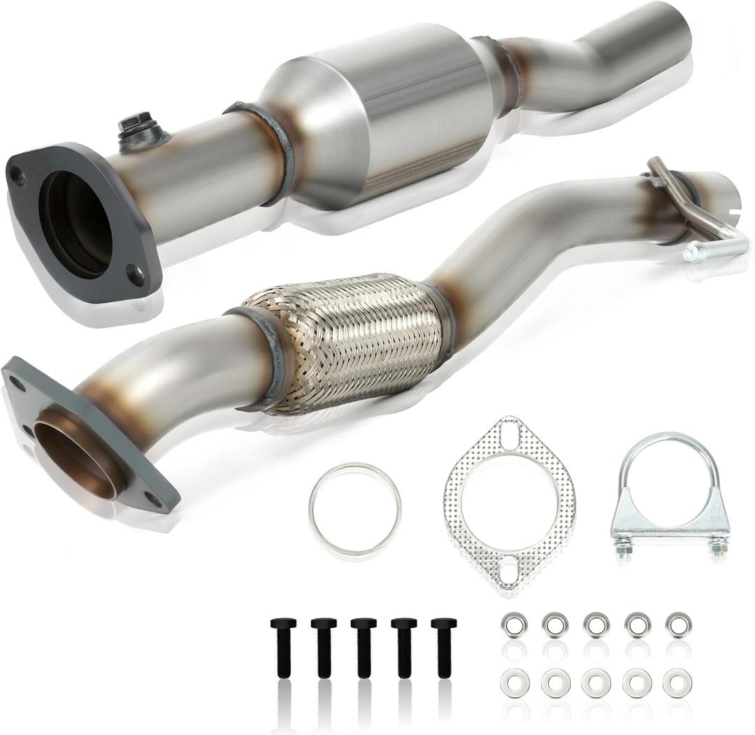 Catalytic Converter, QKVBKAU Direct-Fit EPA & EBA Compliant for 2007-2018 Nissan Altima 2.5L L4 | Catalytic Convertor Replaces Multiple OEMs | OBD III & High-Flow Design