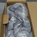 Weighted Heating Pad with Massager Electric Heating Pad for Back with Massaging Vibration, 3 Heating Levels & 3 Massage Types, XXXL Large Size Heating Pad, 33 x 17, Grey