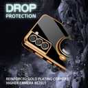 Buleens for Samsung Galaxy S21 Plus Case with Astronaut Stand, Women Girls for Galaxy S21 Plus Cases, Girly Cute 6D Space Astronaut Hidden Kickstand Design Phone Cover for S21 Plus 6.7 Inch Black