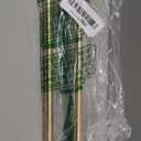 2 Pack Metal Drawer Pull with Peel and Stick Towel Bar Sliding Door Handle for Refrigerator Wardrobe Window (10" Hole Center, Gold)