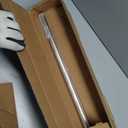 Ivilon Drapery Window Curtain Rod - Knob Design, 1 Inch Rod, 48 to 86 Inch. Satin Nickel