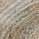 Jute Rug 8ft Round Area Rug Hand Woven Jute Beige Braided Boho Rug for Living Room Outdoor Bedroom Kitchen Entryway Farmhouse Hallway, Rustic Vintage Natural Reversible Floor Rugs: Natural
