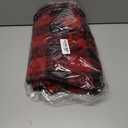 Chair Blanket for Adirondack, Reversible Faux Rabbit Fur Chair Cover for Adult Soft Warm, Waterproof Camping Outdoor Seat Cover for City Bonfires Patio, Portable