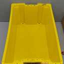 STORAGE SYSTEMS TUB2516-8YL Cross Stack Part Organizer Yellow Bins 26" x 18"