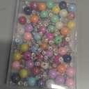 250 Pcs Beads for Pens - Focal Beads for Beadable Pens, Acrylic Bead for Beaded Pen, Spacer Bead Keychains Bracelets Crafts