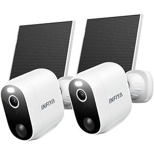 Solar Camera Outdoor Wireless-2.4GHz Wi-Fi Outside Cameras for Home Security, PIR Motion Detection, Siren Alarm, 2K Color Night Vision, SD & Cloud Storage(Optional), Work with Alexa, Z1 2P Solar Camera Outdoor Wireless-2.4GHz Wi-Fi Outside Cameras for Home Security, PIR Motion Detection, Siren Alarm, 2K Color Night Vision, SD & Cloud Storage(Optional), Work with Alexa, Z1 2P