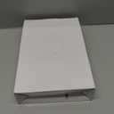 Joiedomi 8 inch Christmas Glitter Star Tree Toppers, Battery Powered Metal Silver Star Lighted with LED Warm White Lights for Xmas Decorations, Holiday Party Indoor Decor