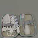 Baby Healthcare and Grooming Kit, Safety Newborn Nursery Baby Care Kit, with Hair Brush Comb, Nail Clipper, Thermometer, Pacifier Clip, Baby Registry Search, Baby Girl Boy Newborn Essentials