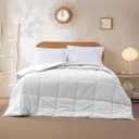 Modern Threads Down Alternative Reversible Comforter White/White Queen