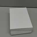 200 Pack White 300 GSM / 110 lb Thick Cardstock Paper - Blank Heavyweight Wedding Invitation Cards for Printing, Flashcards, Postcards - 5x7 inch