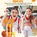 Hushee Class of 2026 Senior Night Gifts 16 oz Glass Water Bottle with Lids Straws Glitter Bow Straw Topper Senior 2026 Tumbler Graduation Gift for Her Women Team Coach Player (Basketball)