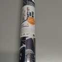 ReWallpaper 17.5in X 39ft Peel and Stick Wallpaper Vintage Dark Botanical Wall Paper Removable Navy White Crane Wallpaper for Bathroom Bedroom Living Room Self Adhesive Renter Friendly Contact Paper