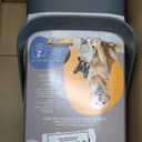 Pet Genie Pail | Dog Waste Disposal System for Outdoor and Indoor Odor Control | Dog Poop Trash can | Includes 1 Square Refill Bag That Lasts up to 2 Months