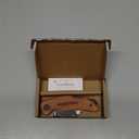 WORKPRO Folding Utility Knife with Stainless Steel Head, Quick-change Blade & Back Lock, Wood Handle Heavy Duty Box Cutter, 1PC Razor Knife with Extra 10PC SK5 Blades