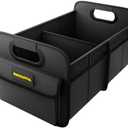 MIKKUPPA Car Trunk Organizer - 70L Collapsible Trunk Organizer for Groceries, Car Storage Organizers for SUV Auto Truck Van with Non Slip Bottom (Black)