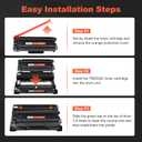 Compatible DR830 Drum (Not Toner) Replacement for Brother DR830 DR-830 Drum Unit for Brother DCP-L2640DW HL-L2400D HL-L2405W HL-L2460DW HL-L2480DW MFC-L2820DW MFC-L2900DW Printer 1 Pack