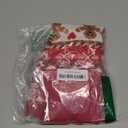 Christmas Dog Sweaters for Small Medium Large Dogs Girl Boy Knit Turtleneck Double Dog Sweater Clothes Winter Thick Warm Pet Puppy Outfit Snowflake Pattern for Holiday Christmas