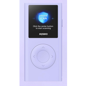 Mysea Hidden Camera Detector with Screen - Portable AI Anti Spy Camera Detector, 2.4G/5G Dual-Band WiFi Detection, Rechargeable Long Battery Life for Hotel, Office, Travel, Home