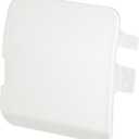 X AUTOHAUX Car Right Side Rear Bumper Tow Hook Cover Towing Eye Cap for Mazda CX-5 2017 2018 2019 2020 2021 KB8A50EK1BB Trailer Cap White