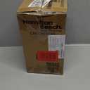 Hamilton Beach Smooth Touch Electric Automatic Can Opener with Easy Push Down Lever, Eliminates Sharp Edges, Opens All Standard-Size and Pop-Top Cans, Extra Tall, Black and Chrome (76606AG)