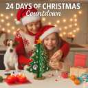 Christmas Advent Calendar 2025 Kids - 24 Days Christmas Countdown Calendar for Kids with Christmas Tree 36 Ornaments Bells Snowman Santa Decorations for Boys Girls Xmas Gift Tree