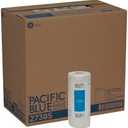 Georgia-Pacific Pacific Blue Select 2-Ply Perforated Roll Paper Towel, White, 85 Sheets Per Roll, 30 Rolls Per Case, 27385