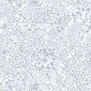 Heroad Peel and Stick Wallpaper Blue Floral Contact Paper 17.3''x196'' Boho Wall Paper Modern Removable Self Adhesive Wallpaper for Bedroom Bathroom Kitchen Cabinet Decoration Waterproof Vinyl Roll