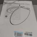 Elongated Toilet Seat, 18.5 Soft/Slow Close Oval (Oblong) Toilet Seat for Elongated Toilets, No-Slam Quiet-Close Lid, Easy-to-Install & Clean, Durable Never-Loosen White Plastic Seat