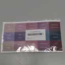 Thinkor Laminated & Repostion Bible Tabs, Large Print Christian Gift for Women and Men, Easy to Read and Apply Bible Journaling Tabs (Purple & Pink Print)