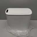 Cesun Automatic Motion Sensor Bathroom Trash Can with Lid, 2.6 Gallon Touchless Trash Bin, Smart Plastic Slim Garbage Can Small White Wastebasket for Toilet, Office, rv, Bedroom, Living Room