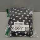 Tankaneo Womens Polka Dot Maxi Skirts Boho Smocked High Waisted Tie Skirt Casual Beach Vacation Dress (Large, Black)