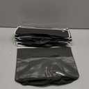 2pcs HANGING CLOTHES VERTICAL STORAGE BOX (5 SHELVING UNITS) DURABLE ACCESSORY SHELVES - EASY SET UP CLOSET CUBBY, SWEATER & HANDBAG ORGANIZER - CLEAN & TIDY WARDROBE, EASY MOUNT, BLACK 