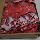 48 Pcs 6 Inch Bows for Wreath Love Heart Bows Bulk Red and Pink Gift for Wrapping Holiday Basket Ornaments Party Decor(Classic Style)