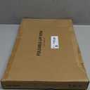 Ruxury Foldable Lap Desk Laptop Stand Bed Desk Table Tray, Breakfast Serving Tray, Portable & Lightweight Mini Table, Lap Tablet Desk for Sofa Couch Floor - Black (Medium)