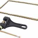 ApplianPar 520 Pitch 120 Links Drive Chain O-Ring Style with Chain Breaker for Honda Kawasaki ATV Motorcycle