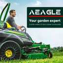 Blue Aramid Cord Lawn Mower Deck Belt 1/2 x141 Inch for Blade Drive for John Deere GX21833 GX20571 D140 D150 D160 L120 L130