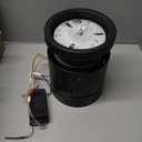 52 Inch Ceiling Fan with Light, Remote Control, Reversible DC Motor, 3CCT, Stepless Dimmable, Noiseless, Flush Mount, Walnut Solid Wood for Indoor Use (Brown)